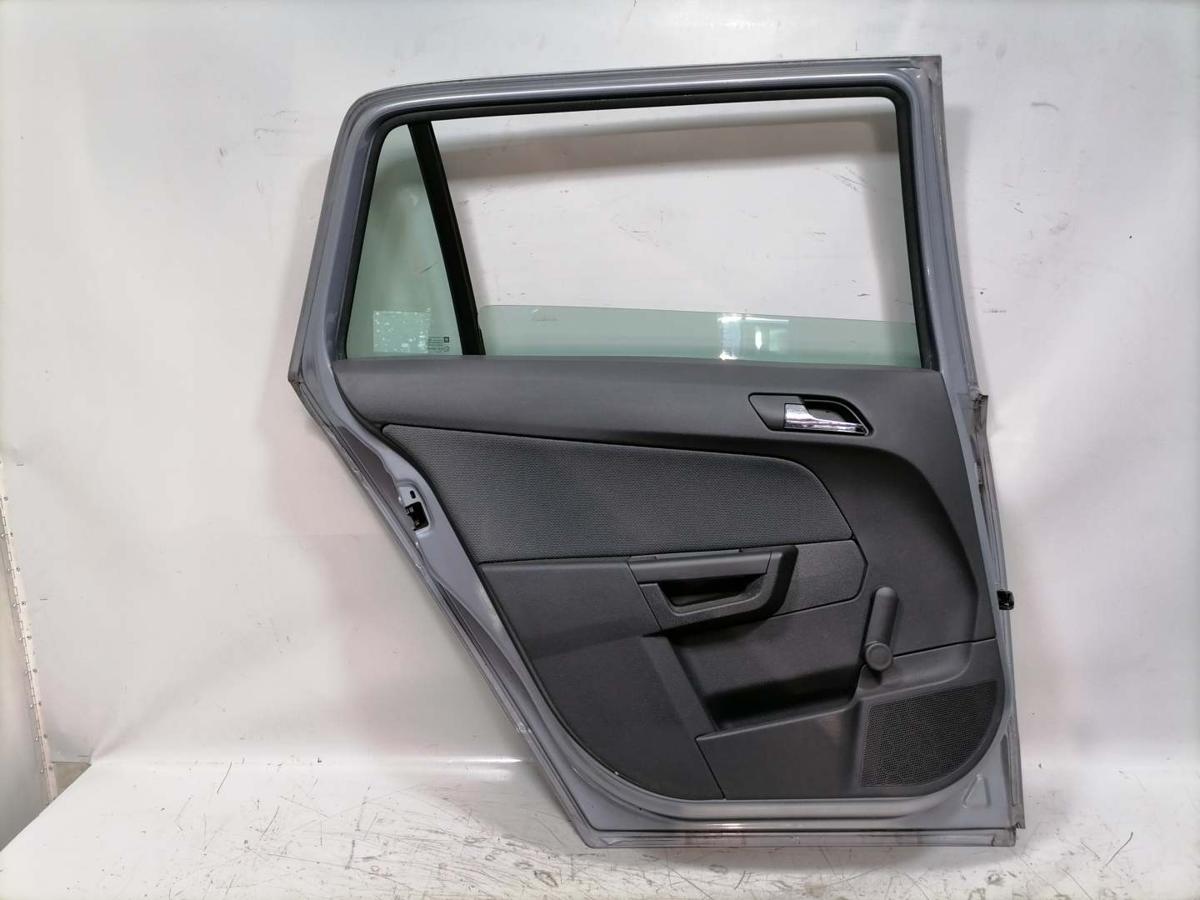 Opel Astra H original T&uuml;r hinten links 4AU Lichtsilber runder Stecker Kombi BJ06